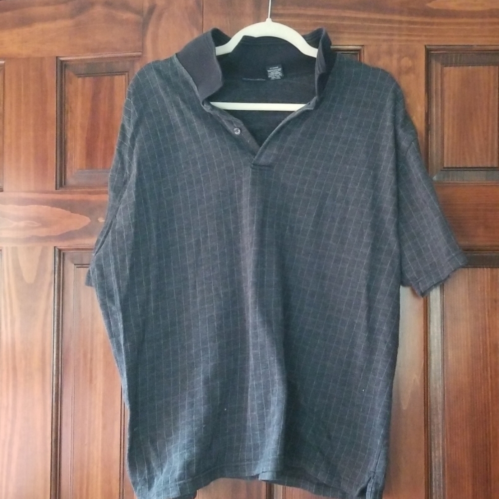 Men's polo XL dark grey shirt
